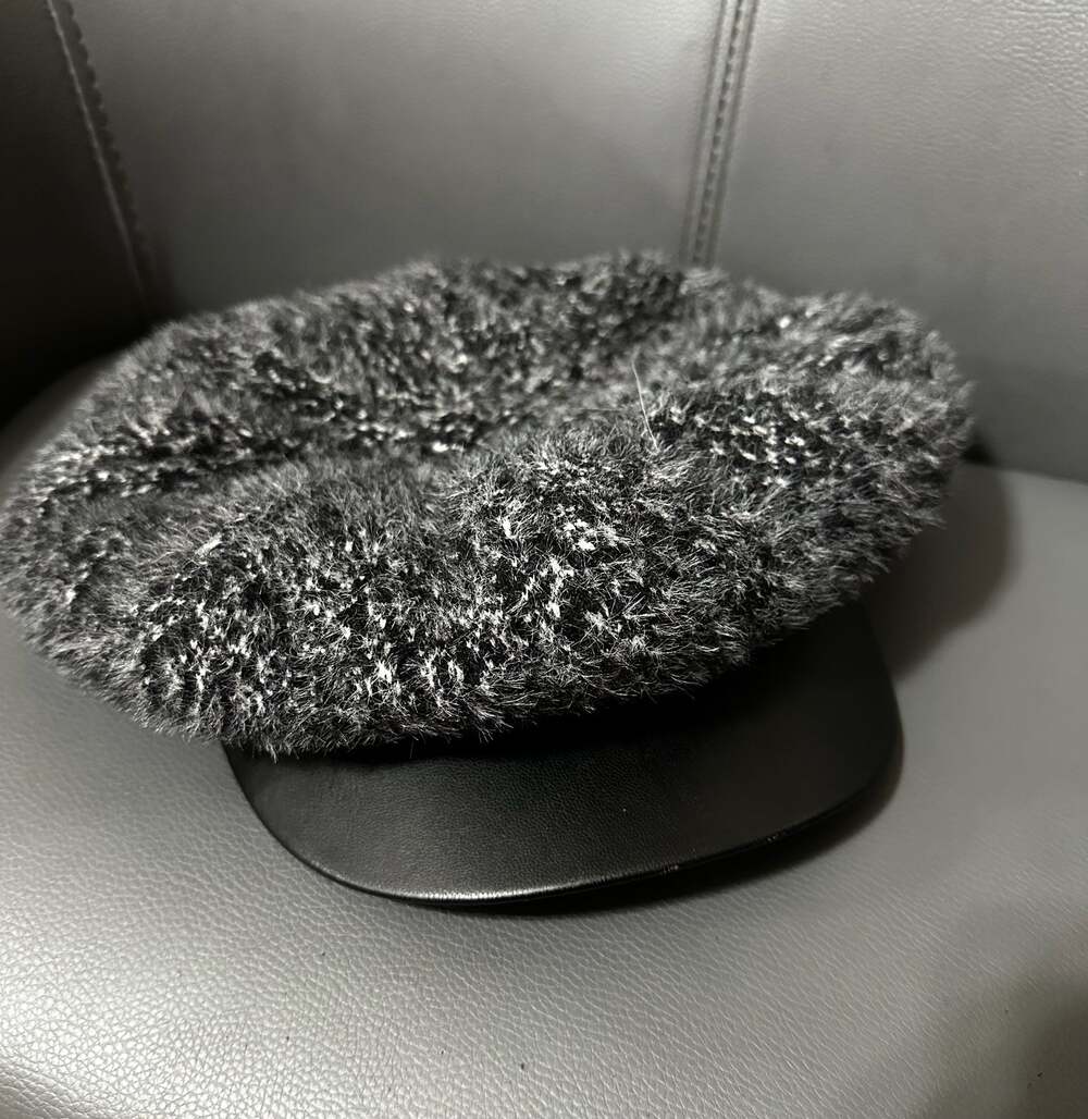 Betmar New York B1990H Fabienne Fuzzy Newsboy Cap One Size